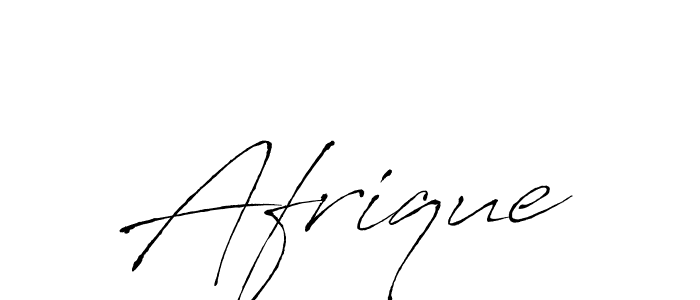 Afrique stylish signature style. Best Handwritten Sign (Antro_Vectra) for my name. Handwritten Signature Collection Ideas for my name Afrique. Afrique signature style 6 images and pictures png