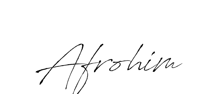 The best way (Antro_Vectra) to make a short signature is to pick only two or three words in your name. The name Afrohim include a total of six letters. For converting this name. Afrohim signature style 6 images and pictures png