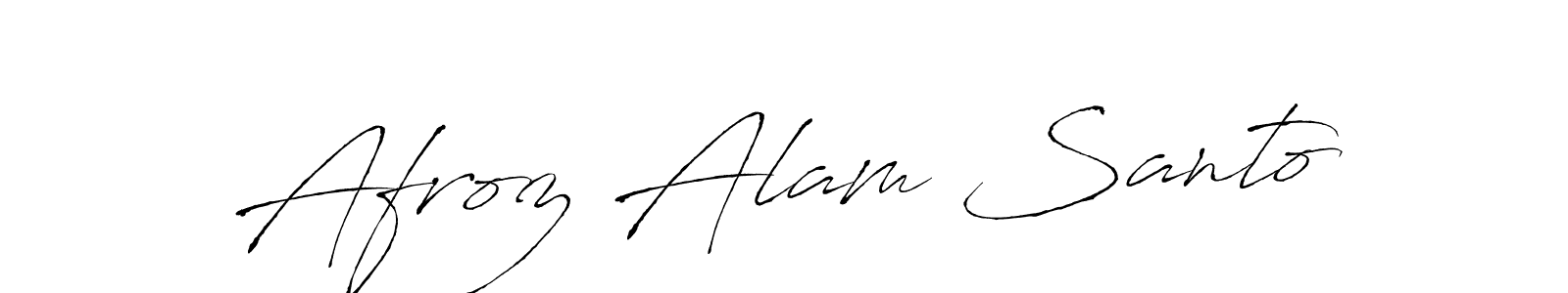 See photos of Afroz Alam Santo official signature by Spectra . Check more albums & portfolios. Read reviews & check more about Antro_Vectra font. Afroz Alam Santo signature style 6 images and pictures png