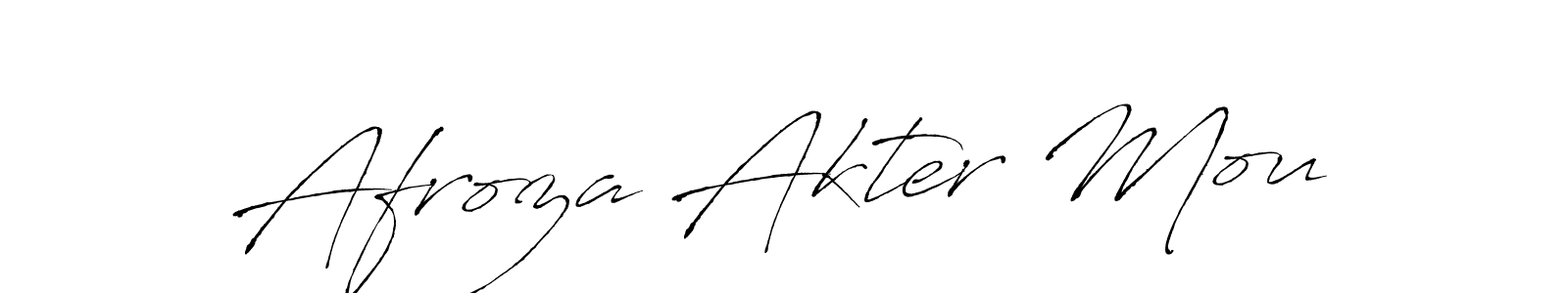 How to Draw Afroza Akter Mou signature style? Antro_Vectra is a latest design signature styles for name Afroza Akter Mou. Afroza Akter Mou signature style 6 images and pictures png