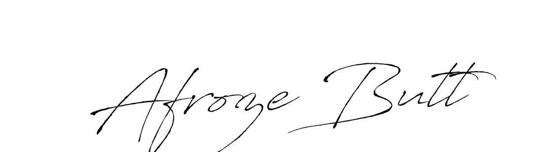How to make Afroze Butt name signature. Use Antro_Vectra style for creating short signs online. This is the latest handwritten sign. Afroze Butt signature style 6 images and pictures png