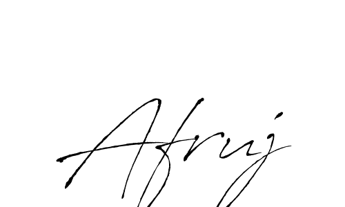 How to make Afruj name signature. Use Antro_Vectra style for creating short signs online. This is the latest handwritten sign. Afruj signature style 6 images and pictures png