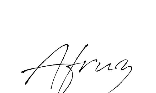 Use a signature maker to create a handwritten signature online. With this signature software, you can design (Antro_Vectra) your own signature for name Afruz. Afruz signature style 6 images and pictures png