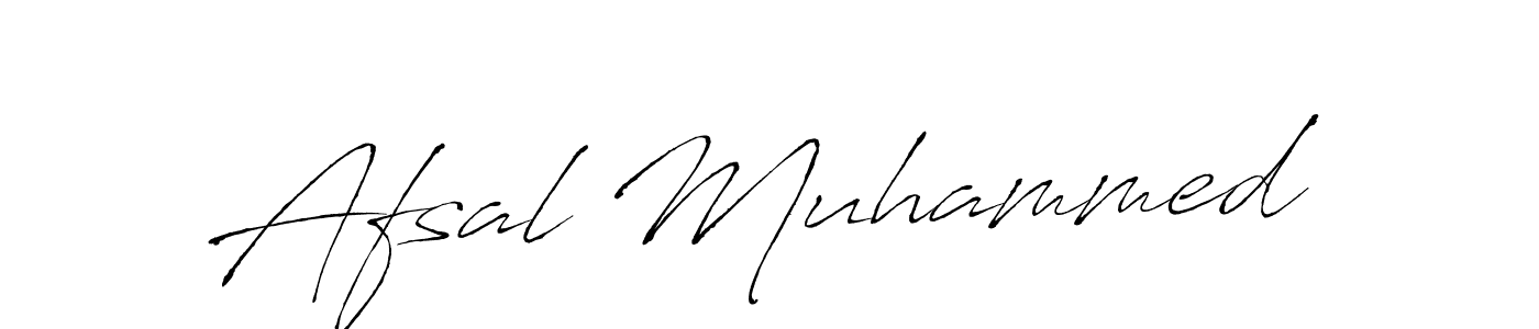 Make a beautiful signature design for name Afsal Muhammed. With this signature (Antro_Vectra) style, you can create a handwritten signature for free. Afsal Muhammed signature style 6 images and pictures png