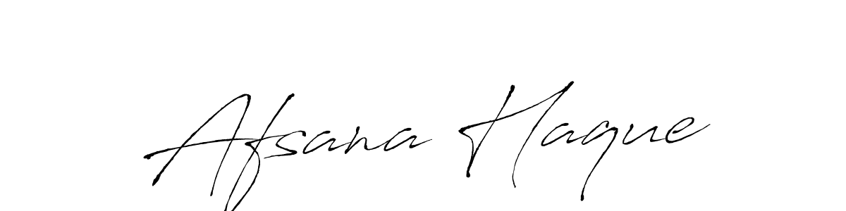 Afsana Haque stylish signature style. Best Handwritten Sign (Antro_Vectra) for my name. Handwritten Signature Collection Ideas for my name Afsana Haque. Afsana Haque signature style 6 images and pictures png