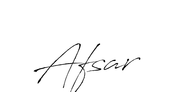 Make a beautiful signature design for name Afsar . With this signature (Antro_Vectra) style, you can create a handwritten signature for free. Afsar  signature style 6 images and pictures png