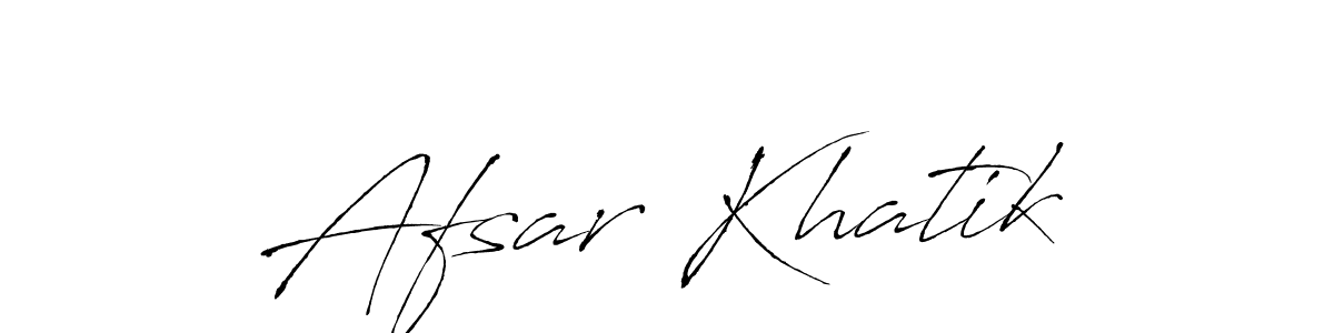 Make a short Afsar Khatik signature style. Manage your documents anywhere anytime using Antro_Vectra. Create and add eSignatures, submit forms, share and send files easily. Afsar Khatik signature style 6 images and pictures png