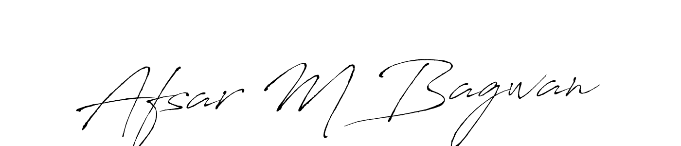 Also You can easily find your signature by using the search form. We will create Afsar M Bagwan name handwritten signature images for you free of cost using Antro_Vectra sign style. Afsar M Bagwan signature style 6 images and pictures png