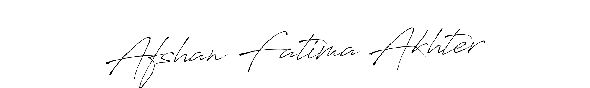 Also we have Afshan Fatima Akhter name is the best signature style. Create professional handwritten signature collection using Antro_Vectra autograph style. Afshan Fatima Akhter signature style 6 images and pictures png