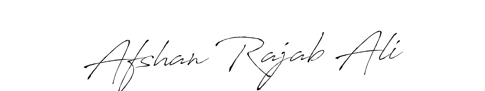 The best way (Antro_Vectra) to make a short signature is to pick only two or three words in your name. The name Afshan Rajab Ali include a total of six letters. For converting this name. Afshan Rajab Ali signature style 6 images and pictures png