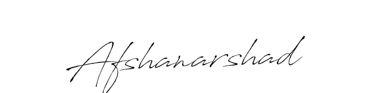 Use a signature maker to create a handwritten signature online. With this signature software, you can design (Antro_Vectra) your own signature for name Afshanarshad. Afshanarshad signature style 6 images and pictures png