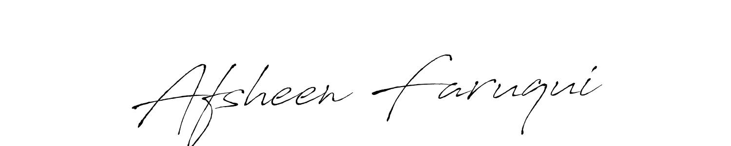 Also we have Afsheen Faruqui name is the best signature style. Create professional handwritten signature collection using Antro_Vectra autograph style. Afsheen Faruqui signature style 6 images and pictures png