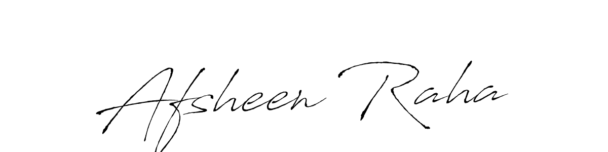 Make a beautiful signature design for name Afsheen Raha. Use this online signature maker to create a handwritten signature for free. Afsheen Raha signature style 6 images and pictures png