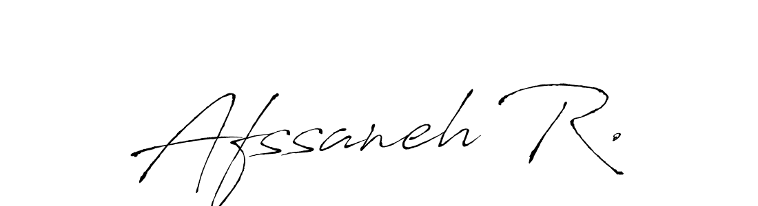 See photos of Afssaneh R. official signature by Spectra . Check more albums & portfolios. Read reviews & check more about Antro_Vectra font. Afssaneh R. signature style 6 images and pictures png