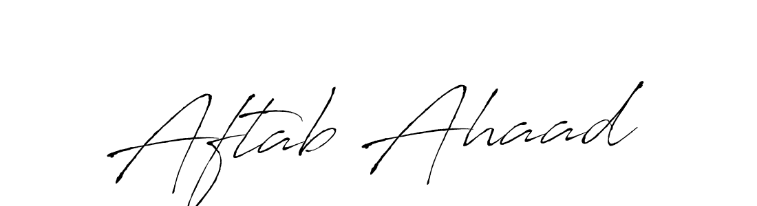 Make a beautiful signature design for name Aftab Ahaad. Use this online signature maker to create a handwritten signature for free. Aftab Ahaad signature style 6 images and pictures png