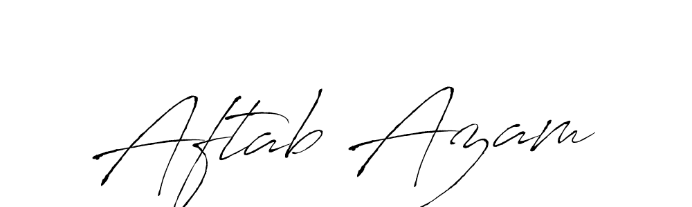 Use a signature maker to create a handwritten signature online. With this signature software, you can design (Antro_Vectra) your own signature for name Aftab Azam. Aftab Azam signature style 6 images and pictures png