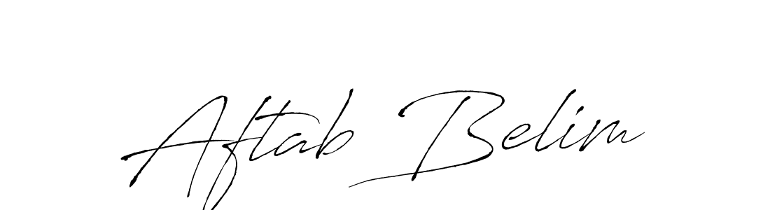 It looks lik you need a new signature style for name Aftab Belim. Design unique handwritten (Antro_Vectra) signature with our free signature maker in just a few clicks. Aftab Belim signature style 6 images and pictures png