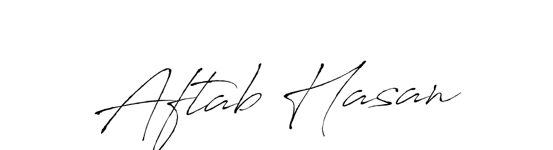 Make a beautiful signature design for name Aftab Hasan. Use this online signature maker to create a handwritten signature for free. Aftab Hasan signature style 6 images and pictures png