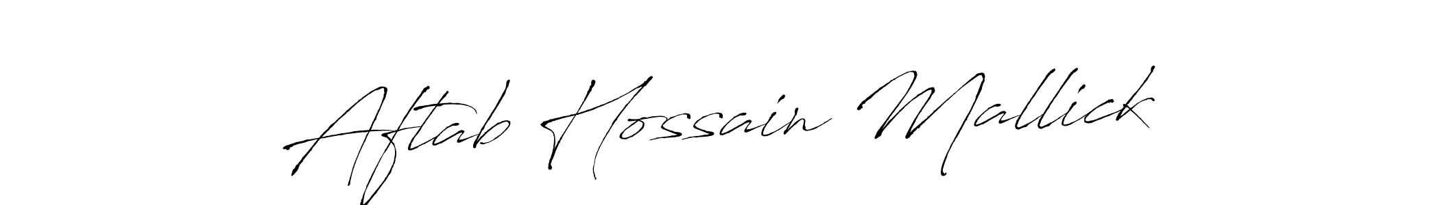 You should practise on your own different ways (Antro_Vectra) to write your name (Aftab Hossain Mallick) in signature. don't let someone else do it for you. Aftab Hossain Mallick signature style 6 images and pictures png