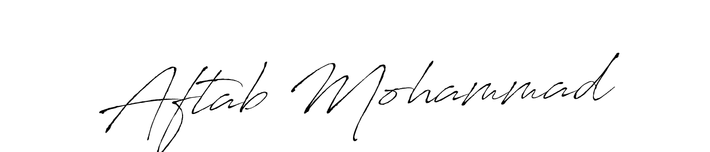 You can use this online signature creator to create a handwritten signature for the name Aftab Mohammad. This is the best online autograph maker. Aftab Mohammad signature style 6 images and pictures png