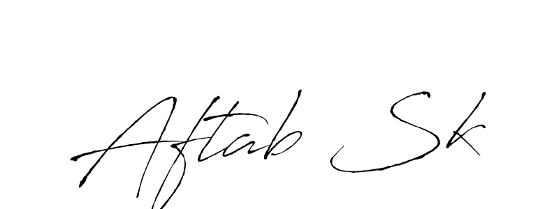 You should practise on your own different ways (Antro_Vectra) to write your name (Aftab Sk) in signature. don't let someone else do it for you. Aftab Sk signature style 6 images and pictures png