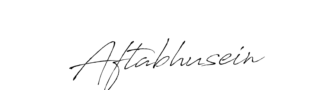 How to make Aftabhusein signature? Antro_Vectra is a professional autograph style. Create handwritten signature for Aftabhusein name. Aftabhusein signature style 6 images and pictures png