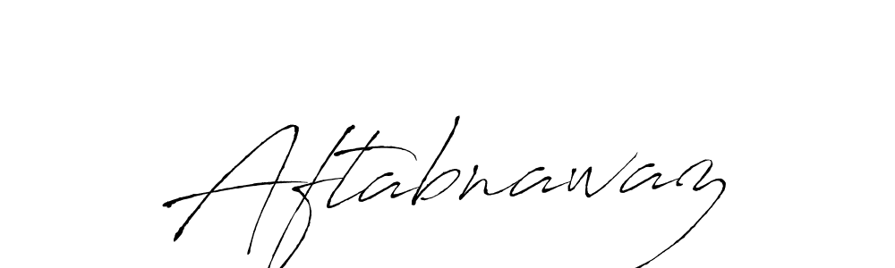 Make a beautiful signature design for name Aftabnawaz. With this signature (Antro_Vectra) style, you can create a handwritten signature for free. Aftabnawaz signature style 6 images and pictures png