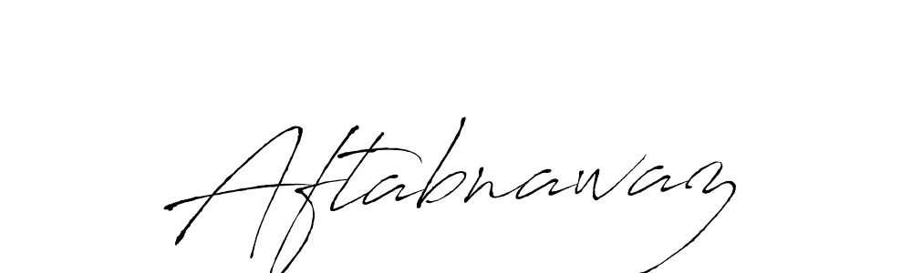 Make a beautiful signature design for name Aftabnawaz. With this signature (Antro_Vectra) style, you can create a handwritten signature for free. Aftabnawaz signature style 6 images and pictures png