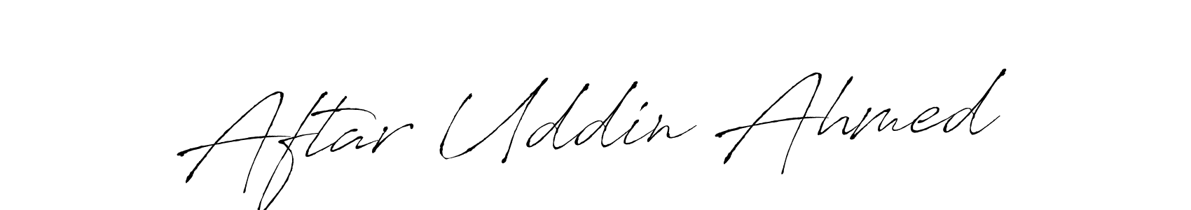 This is the best signature style for the Aftar Uddin Ahmed name. Also you like these signature font (Antro_Vectra). Mix name signature. Aftar Uddin Ahmed signature style 6 images and pictures png