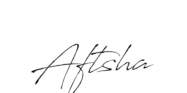 Create a beautiful signature design for name Aftsha. With this signature (Antro_Vectra) fonts, you can make a handwritten signature for free. Aftsha signature style 6 images and pictures png