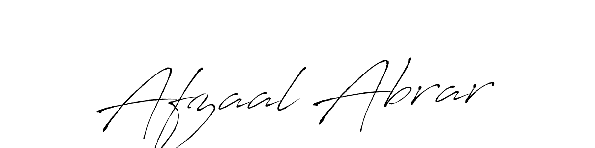 Create a beautiful signature design for name Afzaal Abrar. With this signature (Antro_Vectra) fonts, you can make a handwritten signature for free. Afzaal Abrar signature style 6 images and pictures png