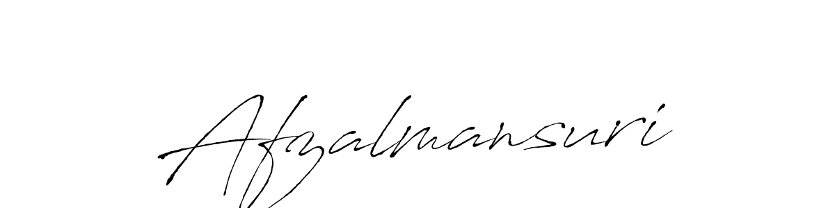 How to make Afzalmansuri signature? Antro_Vectra is a professional autograph style. Create handwritten signature for Afzalmansuri name. Afzalmansuri signature style 6 images and pictures png