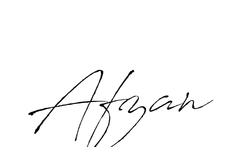 Create a beautiful signature design for name Afzan. With this signature (Antro_Vectra) fonts, you can make a handwritten signature for free. Afzan signature style 6 images and pictures png