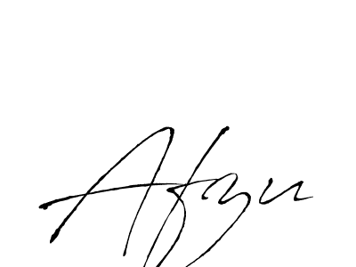 Use a signature maker to create a handwritten signature online. With this signature software, you can design (Antro_Vectra) your own signature for name Afzu. Afzu signature style 6 images and pictures png
