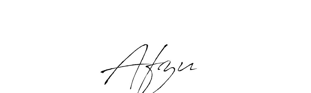 How to make Afzu❤️ name signature. Use Antro_Vectra style for creating short signs online. This is the latest handwritten sign. Afzu❤️ signature style 6 images and pictures png