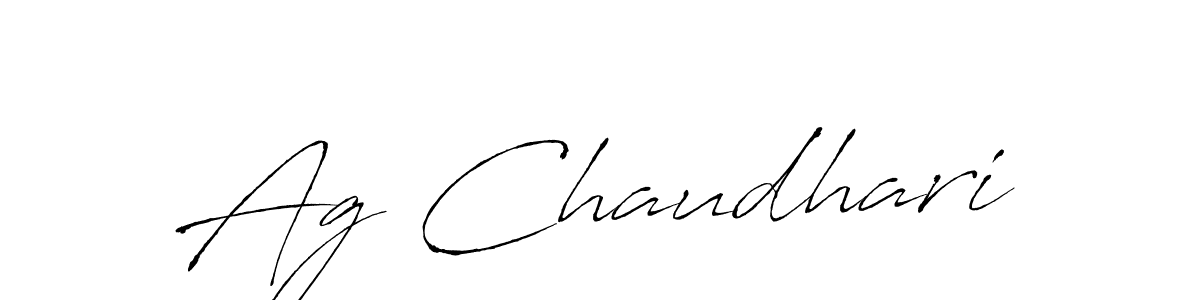 Similarly Antro_Vectra is the best handwritten signature design. Signature creator online .You can use it as an online autograph creator for name Ag Chaudhari. Ag Chaudhari signature style 6 images and pictures png