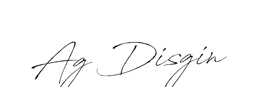 Make a beautiful signature design for name Ag Disgin. Use this online signature maker to create a handwritten signature for free. Ag Disgin signature style 6 images and pictures png