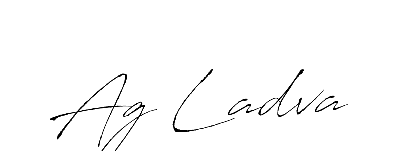 Also You can easily find your signature by using the search form. We will create Ag Ladva name handwritten signature images for you free of cost using Antro_Vectra sign style. Ag Ladva signature style 6 images and pictures png