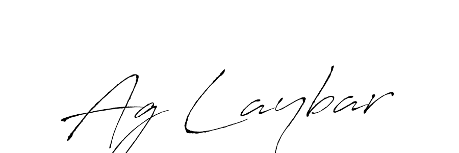 The best way (Antro_Vectra) to make a short signature is to pick only two or three words in your name. The name Ag Laybar include a total of six letters. For converting this name. Ag Laybar signature style 6 images and pictures png
