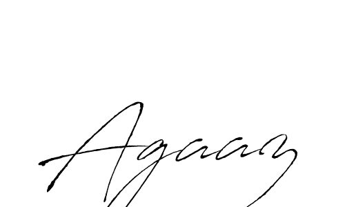 Make a beautiful signature design for name Agaaz. With this signature (Antro_Vectra) style, you can create a handwritten signature for free. Agaaz signature style 6 images and pictures png