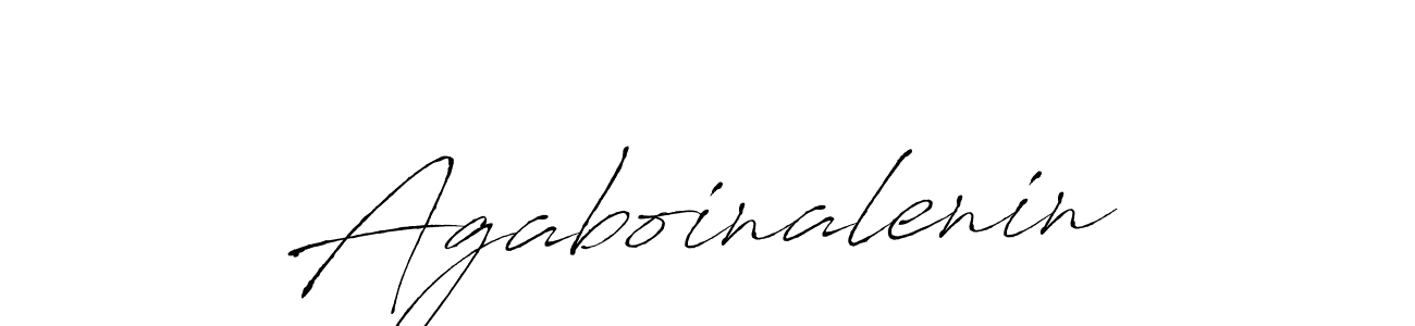 Use a signature maker to create a handwritten signature online. With this signature software, you can design (Antro_Vectra) your own signature for name Agaboinalenin. Agaboinalenin signature style 6 images and pictures png