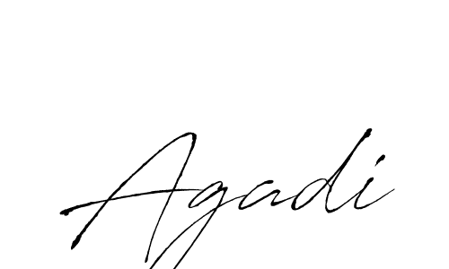 It looks lik you need a new signature style for name Agadi. Design unique handwritten (Antro_Vectra) signature with our free signature maker in just a few clicks. Agadi signature style 6 images and pictures png