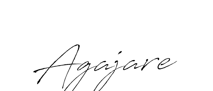 How to make Agajare name signature. Use Antro_Vectra style for creating short signs online. This is the latest handwritten sign. Agajare signature style 6 images and pictures png