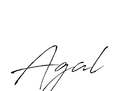 Also we have Agal name is the best signature style. Create professional handwritten signature collection using Antro_Vectra autograph style. Agal signature style 6 images and pictures png