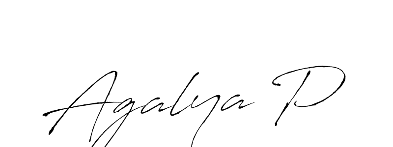 You can use this online signature creator to create a handwritten signature for the name Agalya P. This is the best online autograph maker. Agalya P signature style 6 images and pictures png