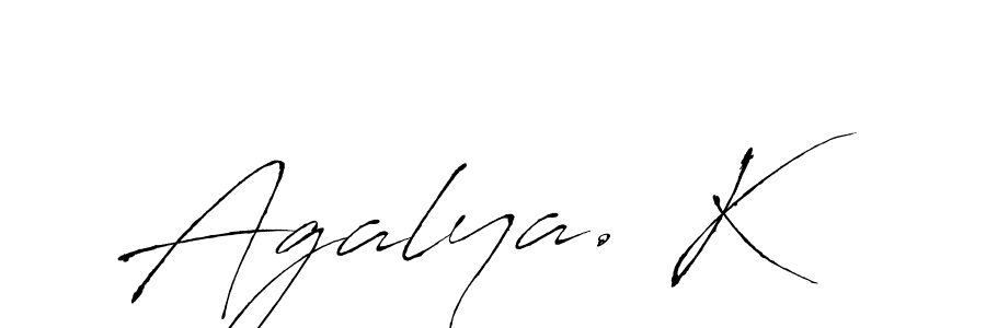 Once you've used our free online signature maker to create your best signature Antro_Vectra style, it's time to enjoy all of the benefits that Agalya. K name signing documents. Agalya. K signature style 6 images and pictures png