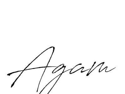 Also we have Agam name is the best signature style. Create professional handwritten signature collection using Antro_Vectra autograph style. Agam signature style 6 images and pictures png