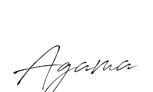 You should practise on your own different ways (Antro_Vectra) to write your name (Agama) in signature. don't let someone else do it for you. Agama signature style 6 images and pictures png