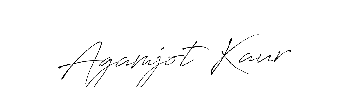 Antro_Vectra is a professional signature style that is perfect for those who want to add a touch of class to their signature. It is also a great choice for those who want to make their signature more unique. Get Agamjot Kaur name to fancy signature for free. Agamjot Kaur signature style 6 images and pictures png
