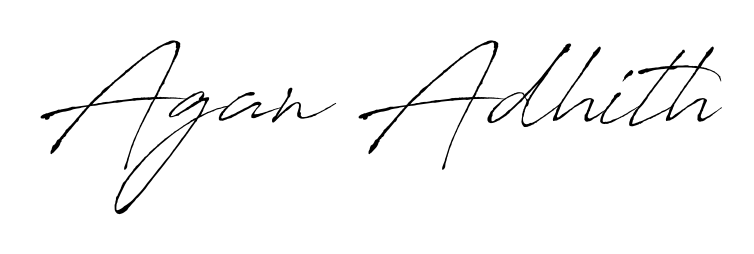 Turn your name Agan Adhith into a signature brand with Antro_Vectra styling. Download in standard PNG or transparent format anytime. Agan Adhith signature style 6 images and pictures png